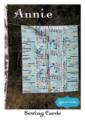 annie quilt pattern sewing card