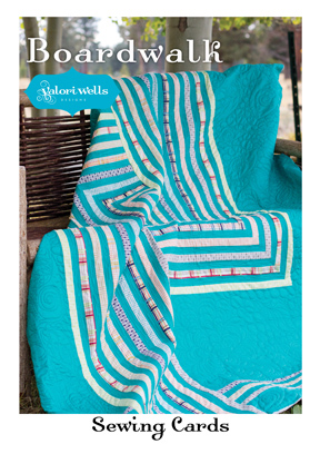 boardwalk quilt sewing card pattern