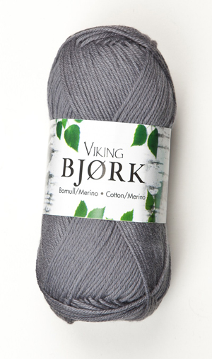 bjork yarn by vking of norway gray